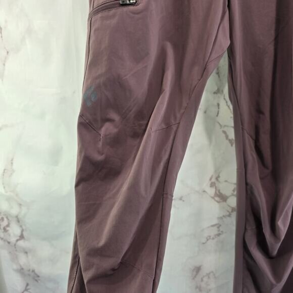 Black Diamond Pants Womens XS Purple Gray Climbing Alpine Light Fig Stretchy - Picture 9 of 12